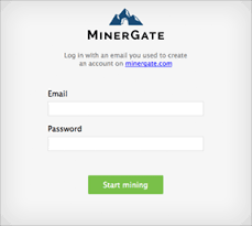 minergate login